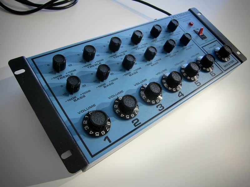Tapco Keyboard Mixer 100 Preamp Circa-1970s- Blue & Black image 1