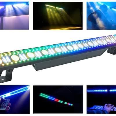 Rockville Pixel Hybrid Bar Rechargeable Light Strip Wash/Strobe/Blinder+Stand image 15