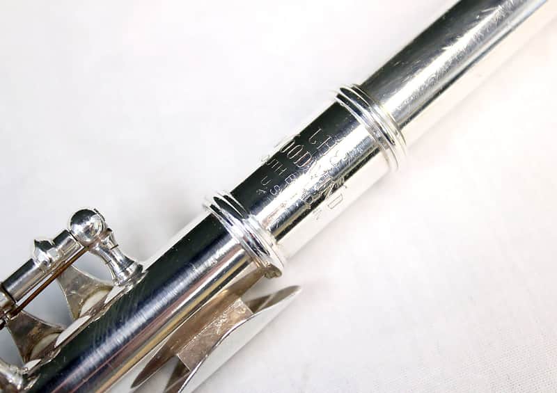 1957 Artley 4-0 Silver Head, Open Hole Flute w/ Piccolo, Hard