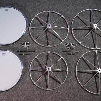 REMO レモ ロートタム 16インチ 18インチ 16\" 18\" REMO ROTO TOM ロートタム 6/8/10/12/14/16/18インチ 7点セット - 楽器