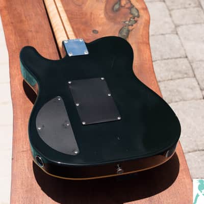 Classic 1990 Fender Japan - Custom “Order Made” Telecaster Amber Finish- Monster Quilt Top - Seymour Duncan Slash Pickups image 11