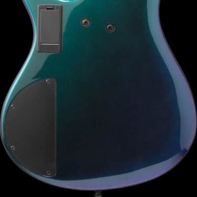 Ibanez SR Bass Workshop 4 String Electric Bass - Multiscale - Blue Chameleon (SRMS720BCM) image 6