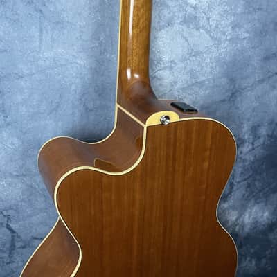 Yamaha CPX700 NT Electro Acoustic Guitar in Natural image 6