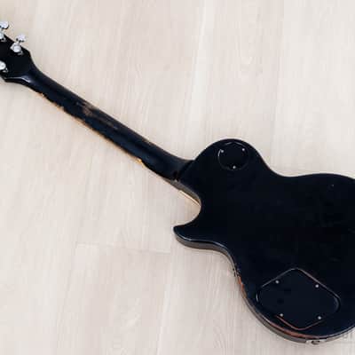 1978 Gibson Les Paul Standard Vintage Guitar Ebony w/ T Tops, Case image 12