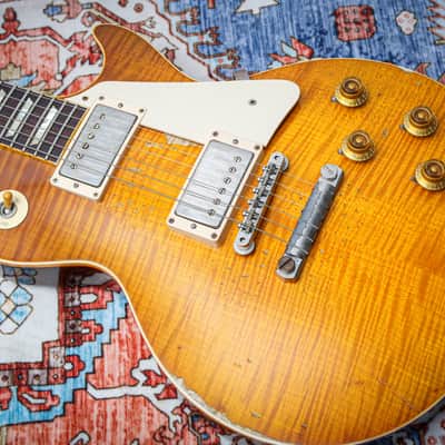 GIBSON USA Custom Shop Ace Frehley '59 Les Paul Standard #124 "Dirty Lemon Frehley Burst" (2015) image 6