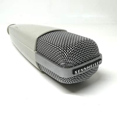 Vintage Sennheiser MD 421-N MD421 MD 421 Cardioid Dynamic Microphone 1960s - 1980s - White image 2