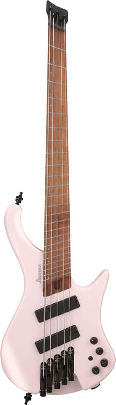 Ibanez EHB1005MS-PPM EHB Series E-Bass 5 String Multiscale Pastel Pink Matte + Gigbag, PRE-ORDER! image 1