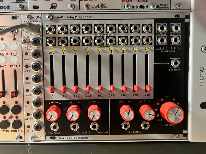 Verbos Electronics Multi-Delay Processor 2014 - 2020 - Black / Silver image 1