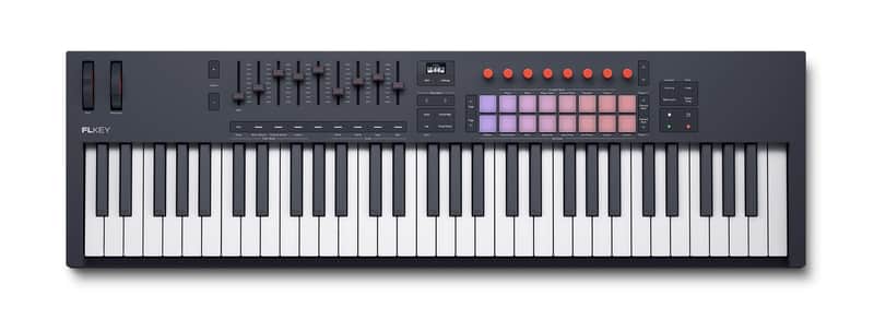 Novation FLkey 2 61 Key MIDI Music Production Keyboard Controller for FL Studio image 1