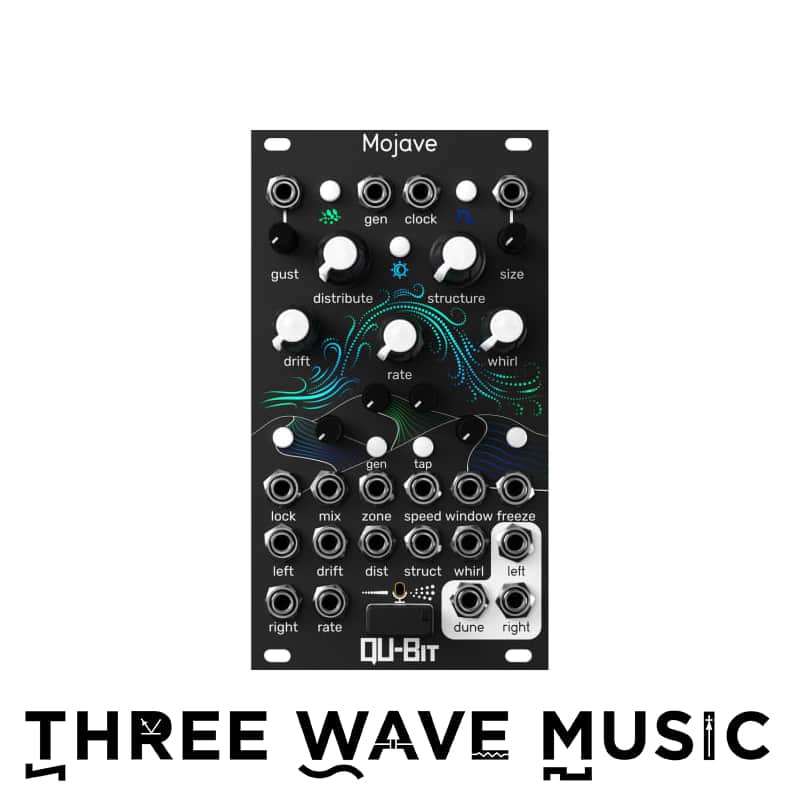 Qu-Bit Electronix Mojave (Black) - Stereo Live Granular Processor [Three Wave Music] image 1