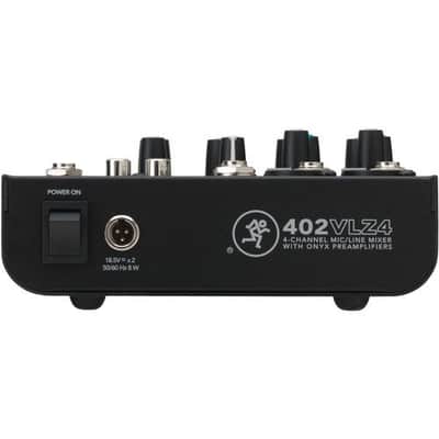 Mackie 402VLZ4 4-Channel Compact Analog Mixer with Hosa STP-201 Insert Cable & XLR Cable image 3