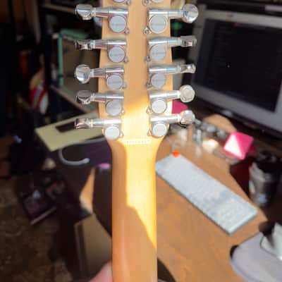 Danelectro 59 12String Mid-90s - Sparkle Blue image 4