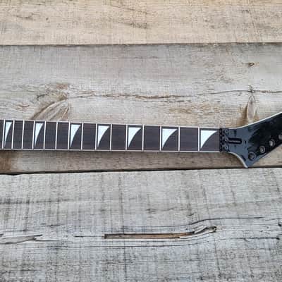 24 fret sharkfin inlays maple floyd rose nut shred guitar Binding Neck replacement DIY Guitar neck. image 10