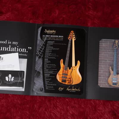 【new】Sadowsky / Custom Shop MB24 MS5 5A Koa Top LImited 2025 3.860kg #M000332-25【GIB Yokohama】【price included SHIPPING & IMPORT TAX & VAT】 image 22