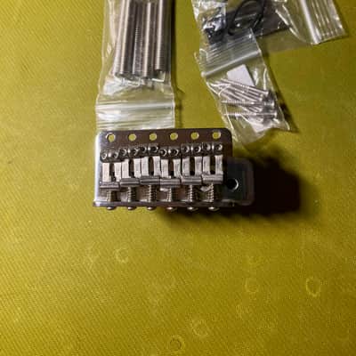 Callaham Stratocaster Vibrato Bridge Set - Upgraded Saddles image 1