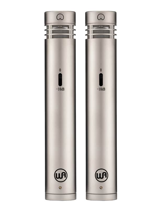 Warm Audio WA-84 Small Diaphragm Condenser Microphone Stereo Pair Nickel Color WA-84-C-N-S image 1