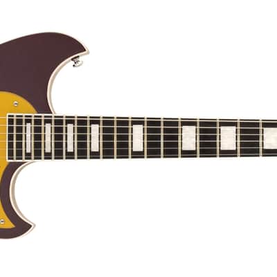 Reverend Sensei JR H Metallic Bordeaux image 2