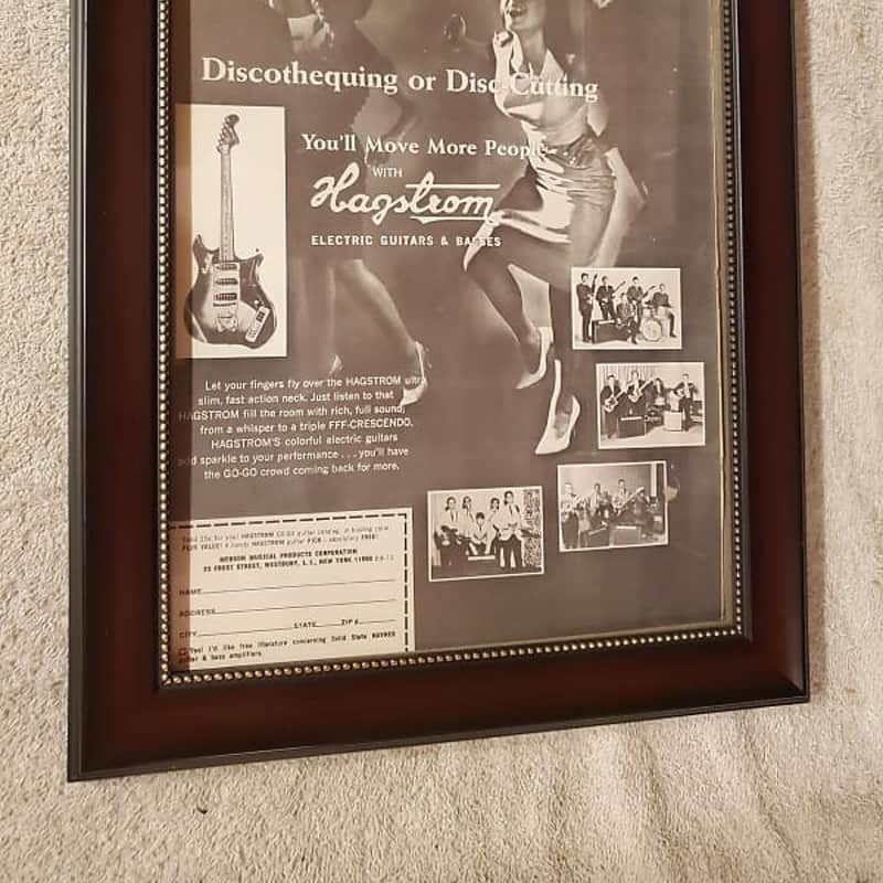 1966 Hagstrom Discothequing Original