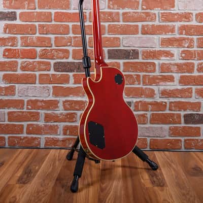 Gibson Custom Art & Historic Les Paul Custom 24 Fret AAA Flame Maple Top Heritage Cherry Sunburst 2003 w/OHSC image 6