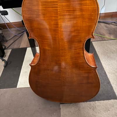 Michele Harsan Violoncello di liuteria Michele Harsan 2018 - Marrone Ambrato image 12