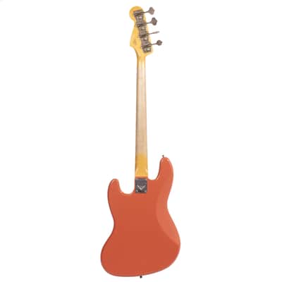 Fender Custom Shop Limited Edition '64 Jazz Bass Journeyman Relic, Super Faded Aged Tahitian Coral image 5