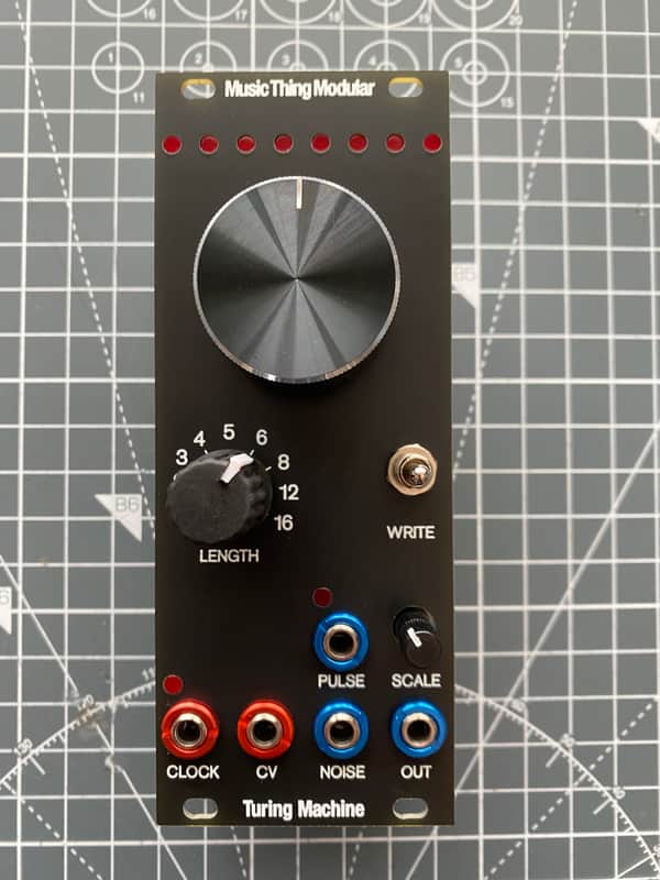 Music Thing Modular Turing Machine Eurorack Module  - Black image 1