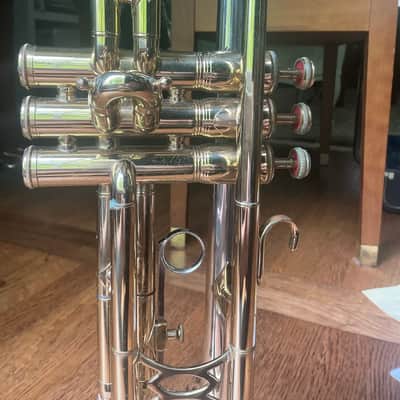 1962 King SilverSonic Symphony Trumpet Silver Sonic Symphony 1962 - Silver and Brass image 4