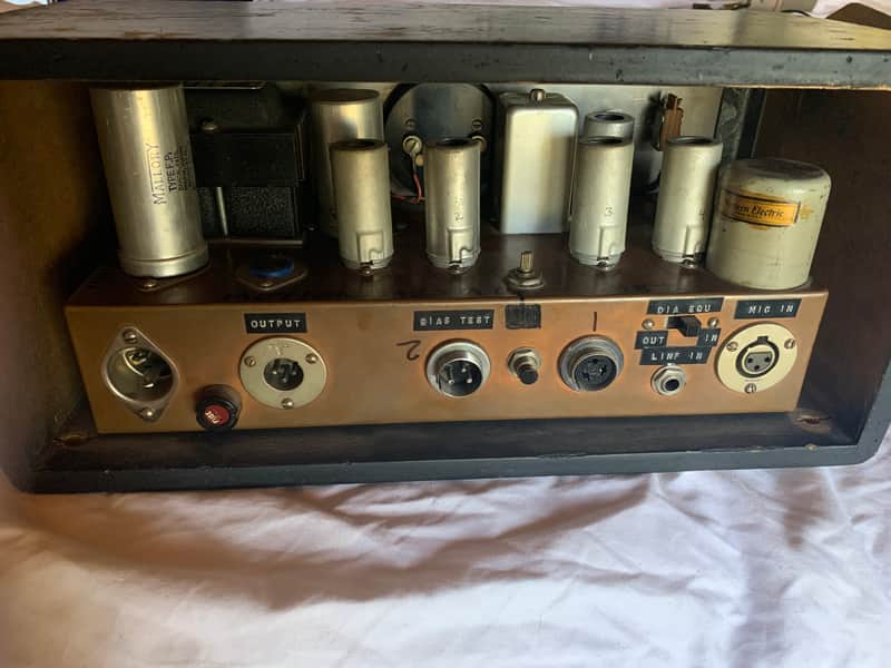 Vintage Western Electric 618B input transformer tube microphone preamplifier image 1