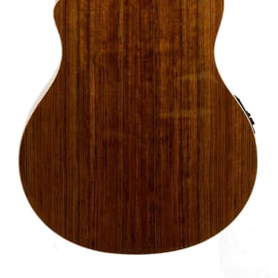 Washburn Bella Tono Suprema SC40SCE Acoustic-Electric Guitar - Natural Gloss image 2
