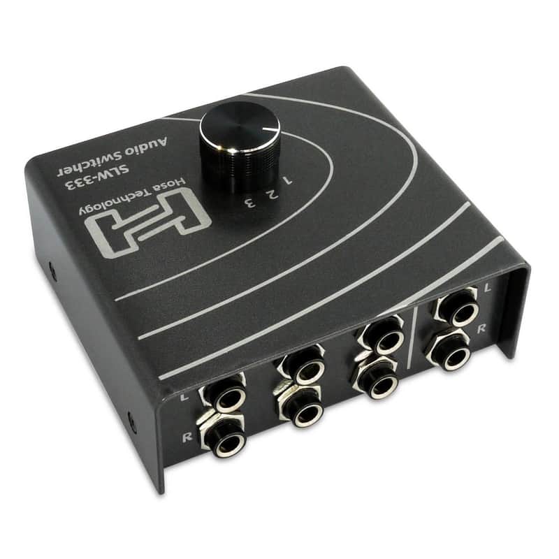 Hosa SLW333 SLW-333 1/4" TRS Audio Switcher image 1