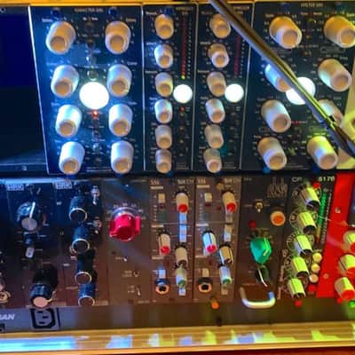 Elysia karacter 500 2-Channel 500 Series Saturator Module 2010s - Blue image 5