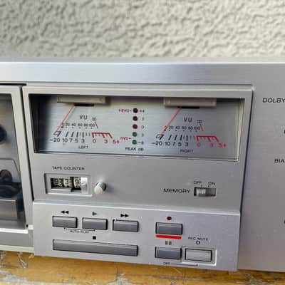 Vintage Sony TC-K55II Stereo Cassette Deck For Parts Or Repairs image 3
