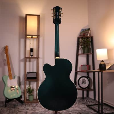 Gretsch Synchromatic Nashville Hollow Body - Ebony Fingerboard, Cadillac Green image 10