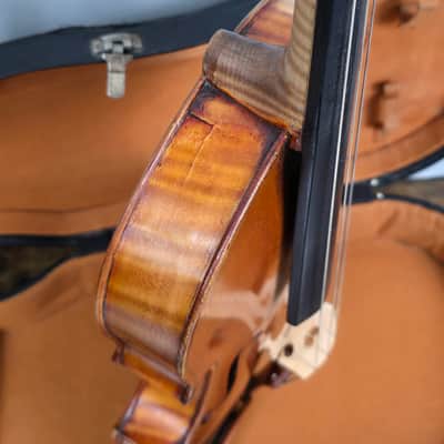 Vintage Att. Laberte-Humbert Frères Firm – Mirecourt France - 16" Viola - READ! image 6