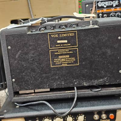 Rare Vox Super Twin Reverb 2x6 With Cover image 4