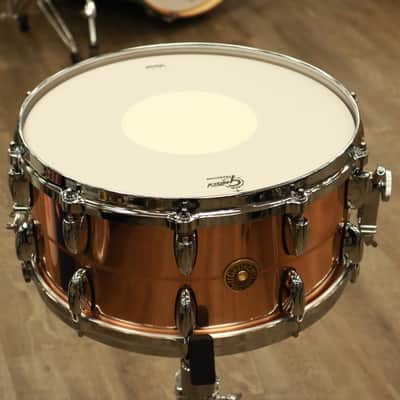 Gretsch USA Custom 6.5x14" Bronze Snare Drum image 7