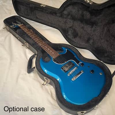 Vintage 1998 Gibson SG-X (SG Junior) - Laguna Blue Metallic Custom Color - Free Pro Setup image 23