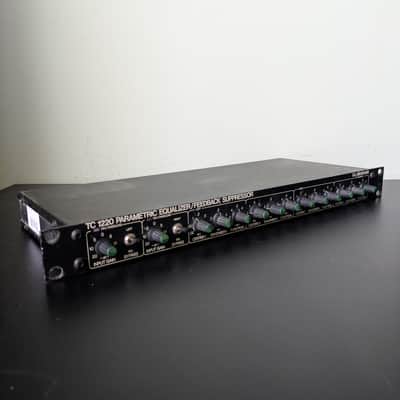 TC Electronic TC 1220 Parametric EQ Feedback Suppressor Studio Rack Unit image 2