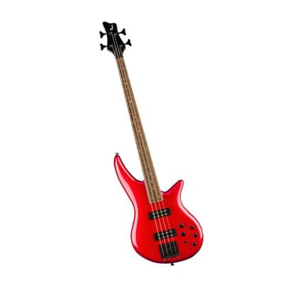 Jackson X Series Spectra Bass SBX IV 4-String Right-Handed Bass Guitar with Nyatoh Body and Laurel Fingerboard (Candy Apple Red) image 2