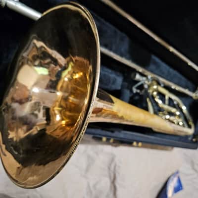 Bach Soloist F-Trigger Trombone With Case, MP, Good Condition image 5