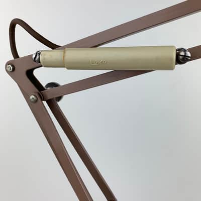 Vintage Metal LUXO Desktop Microphone Stand w/ Articulating Swing Arm & XLR image 10