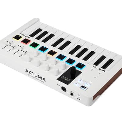 Arturia MiniLab 3 MIDI Keyboard Controller (White) image 3