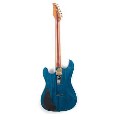 Jamstik Deluxe MIDI Guitar - Blue - B-Stock 2025 - Blue Flamed Maple Veneer with Transparent Finish image 2