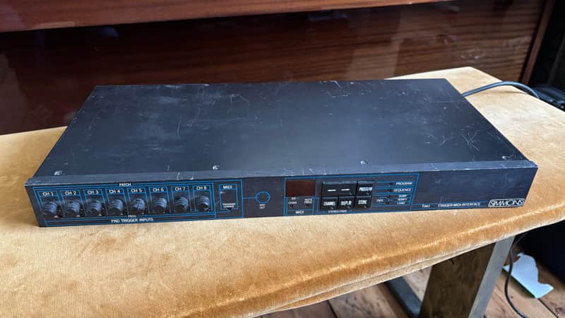 Simmons TMI Trigger Midi Interface 1980s - Black image 1