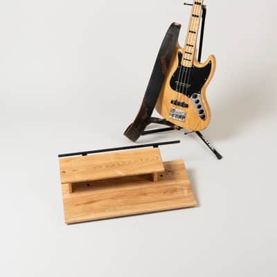 Packard Pedal Boards 18" Custom Wooden Raised Deck Pedal Board - Ash Natural Gloss image 8