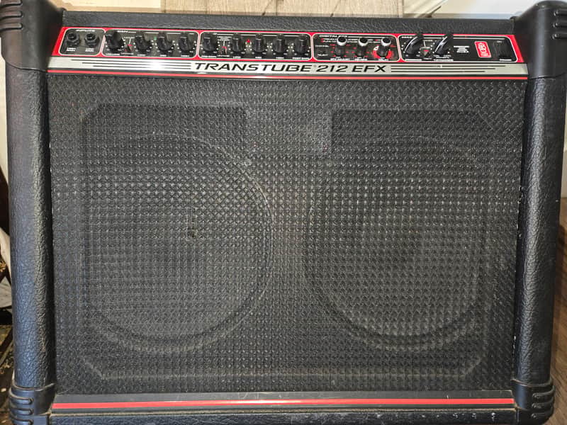 Peavey TransTube 212 EFX 100-Watt 2x12" Guitar Combo 2000s - Black with Red Trim image 1
