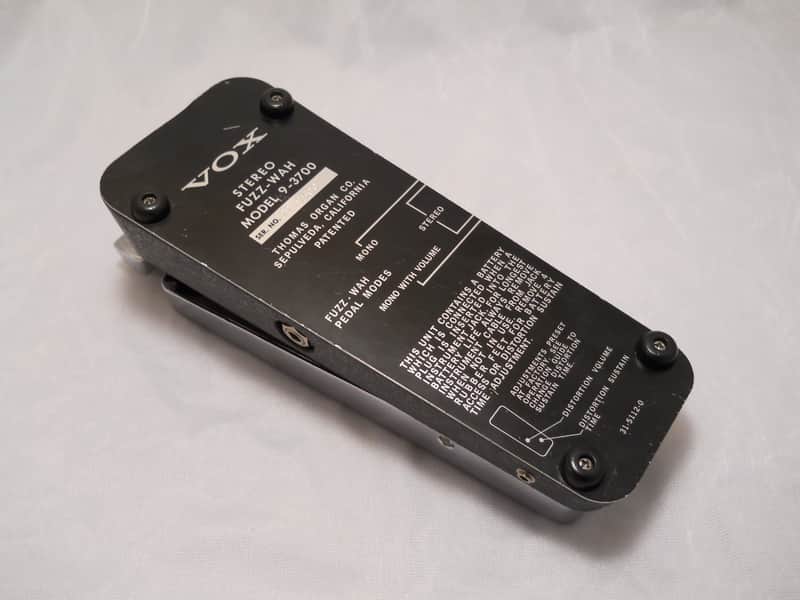 RARE & Vintage '70s VOX Stereo Fuzz-Wah 9-3700, Exceptionally