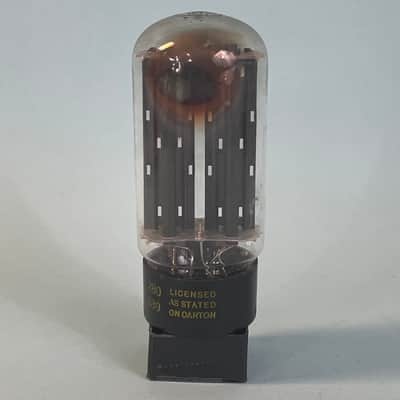 1960s Raytheon 5U4GB Vintage Black Plate Side Getter Rectifier Tube! T286 image 3