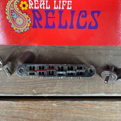 Real Life Relics Gretsch Aged Nickel Electromatic Adjusto-Matic Bridge Gretsch 0062704000   [BC3] image 3
