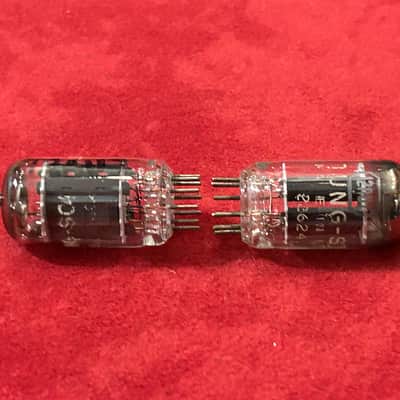 Tung-Sol Vintage Pair 12AU7 Preamp/Amplifier Vacuum Tubes image 5
